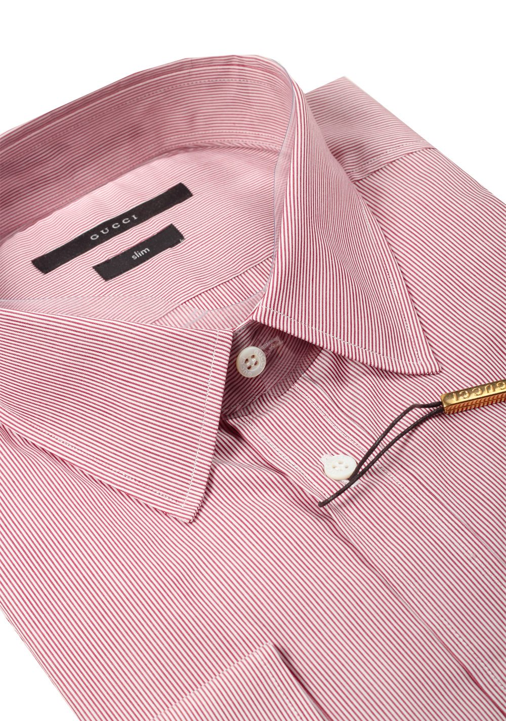 red gucci dress shirt