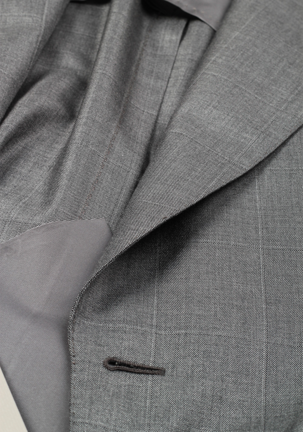 TOM FORD O’Connor Checked Gray Sport Coat Size 48 / 38R U.S. Silk Wool Fit Y – image 3