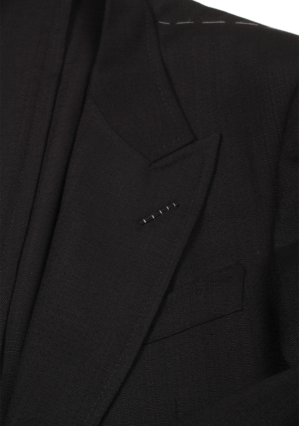 TOM FORD Shelton Black Sport Coat Size 50 / 40R U.S. In Rayon | Costume Limité