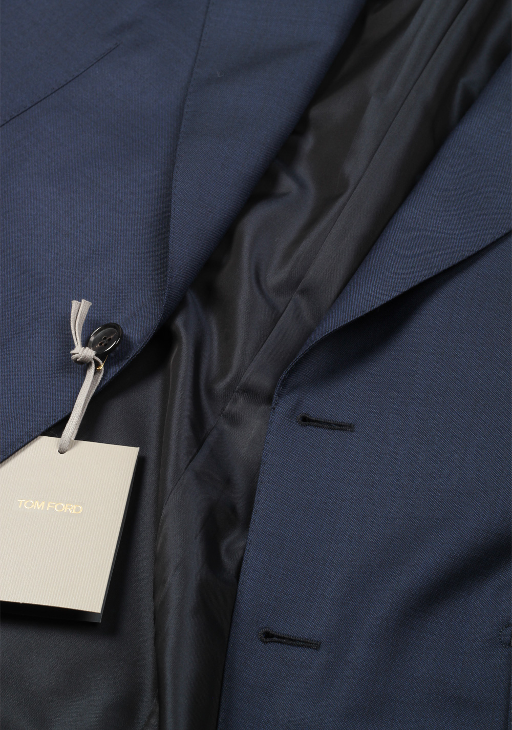 TOM FORD Windsor Navy Suit Size 50 / 40R U.S. In Wool Fit A | Costume Limité
