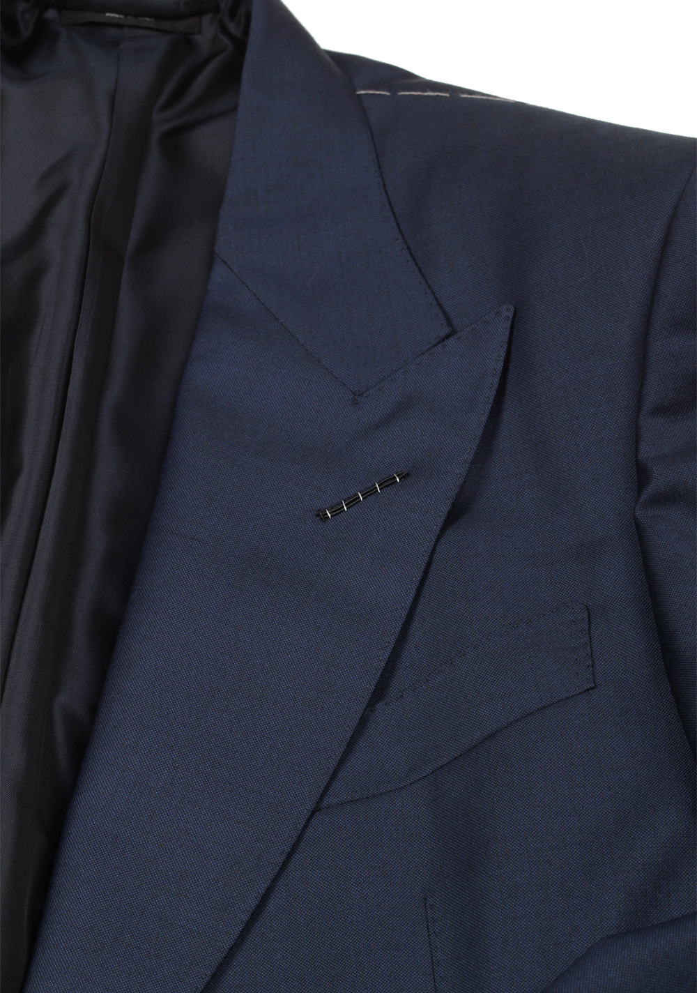 TOM FORD Windsor Navy Suit Size 50 / 40R U.S. In Wool Fit A | Costume Limité