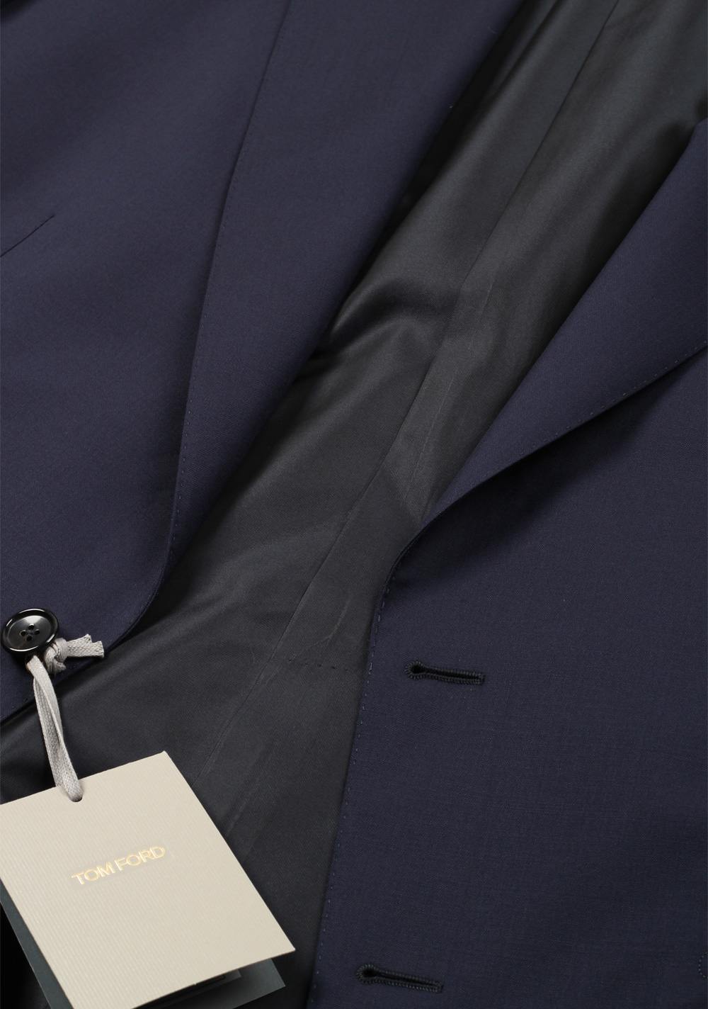 TOM FORD Windsor Navy Suit Size 52 / 42R U.S. Wool Fit A | Costume Limité