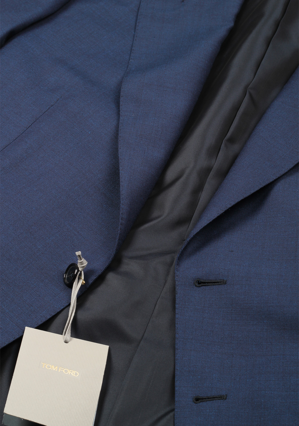 TOM FORD Windsor Blue Suit Size 54 / 44R U.S. Wool Fit A | Costume Limité