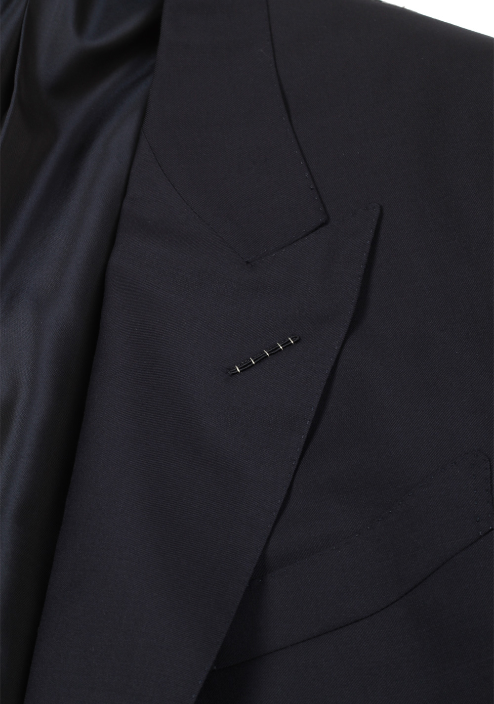 TOM FORD Shelton Navy Suit Size 56L / 46L U.S. Wool | Costume Limité