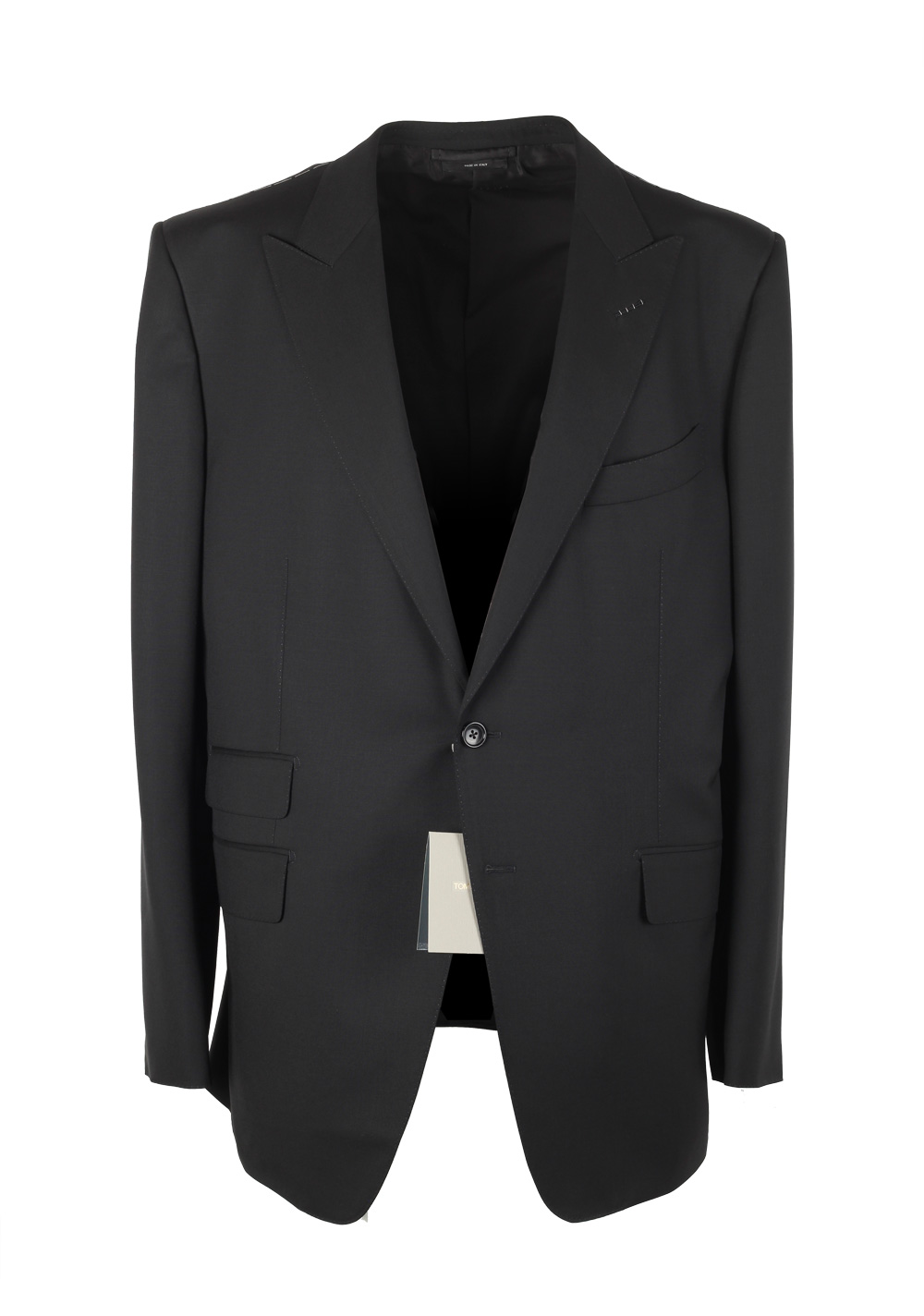 TOM FORD O’Connor Black Suit Size 58 / 48R U.S. Wool Fit Y | Costume Limité