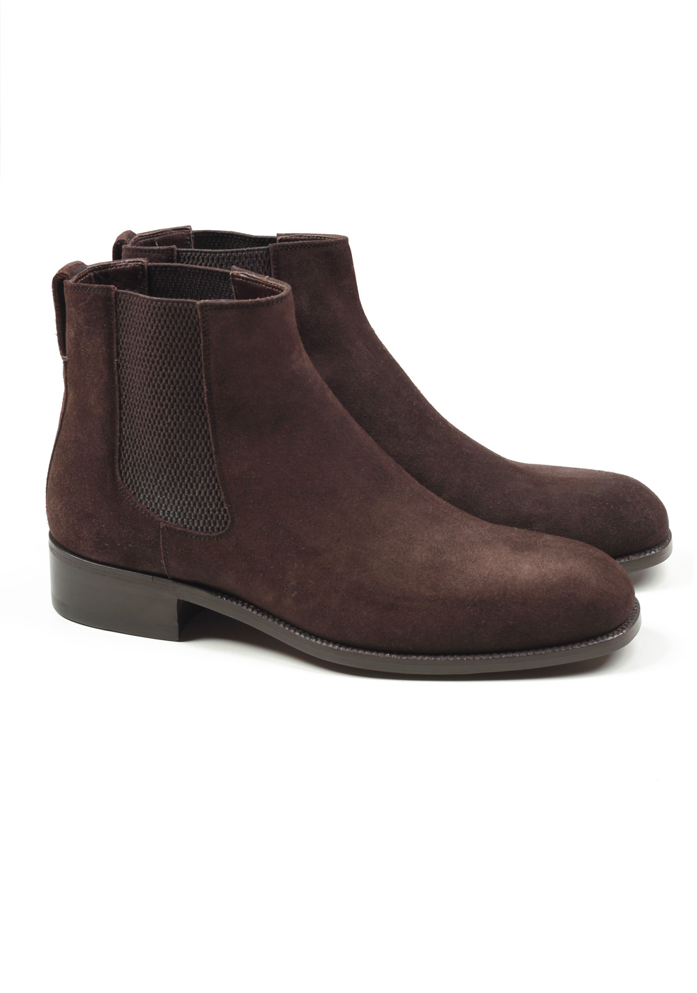 TOM FORD Wilson Brown Suede Chelsea Boots Shoes Size 8,5 UK / 9,5 U.S. | Costume Limité