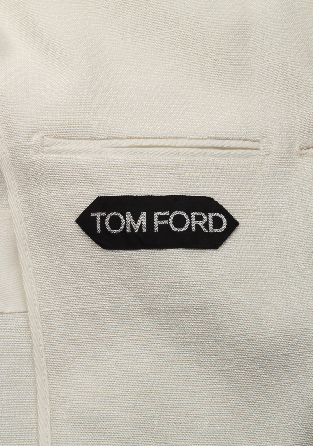 TOM FORD O’Connor Off White Sport Coat Size 46 / 36R Fit Y | Costume Limité