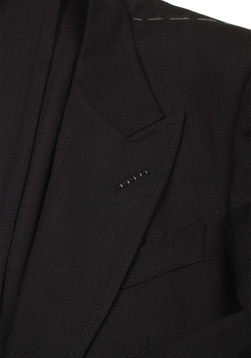 TOM FORD Shelton Black Sport Coat Size 54 / 44R U.S. In Rayon | Costume Limité