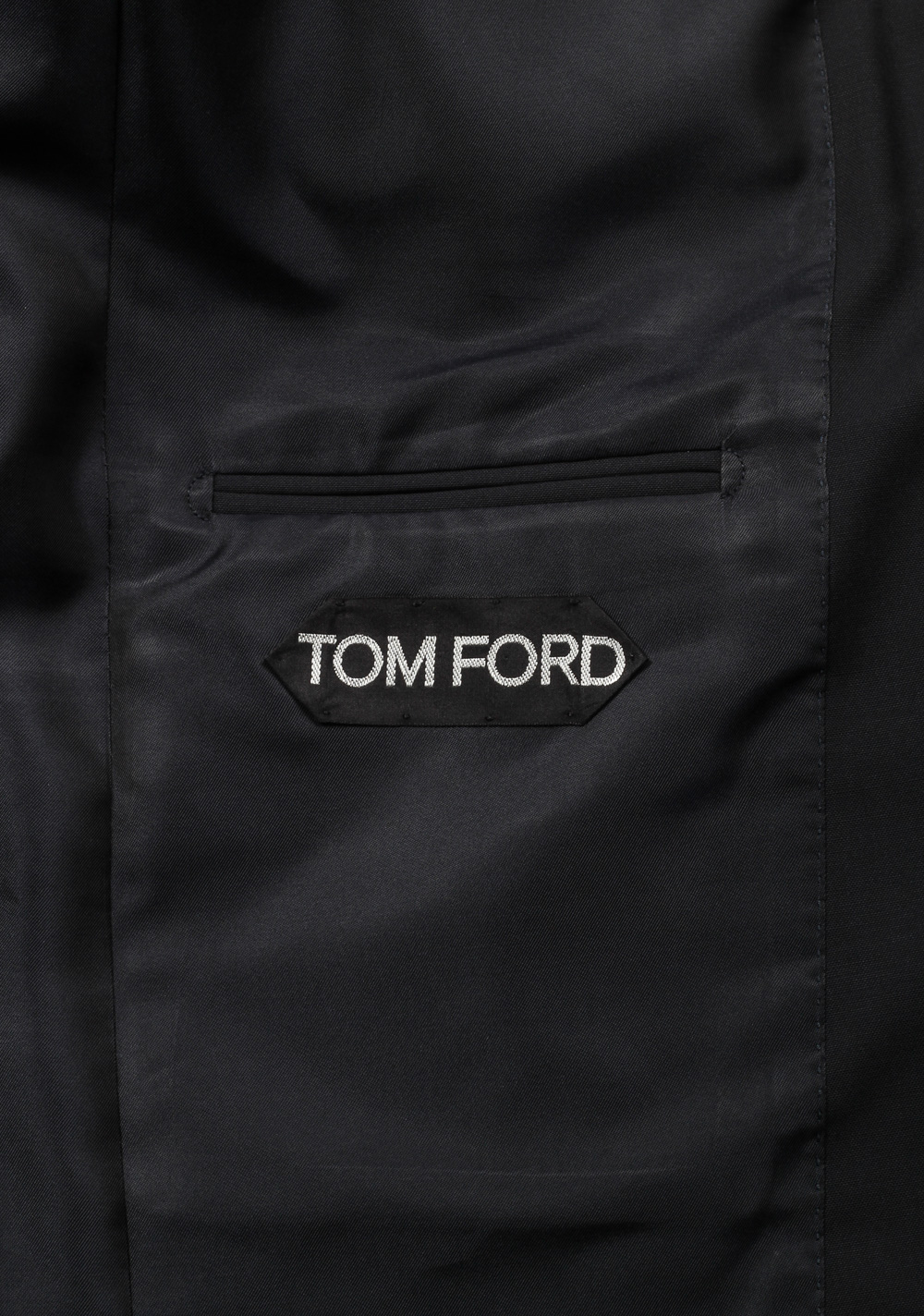 TOM FORD O’Connor Solid Black Suit Size 48 / 38R U.S. Wool Fit Y | Costume Limité
