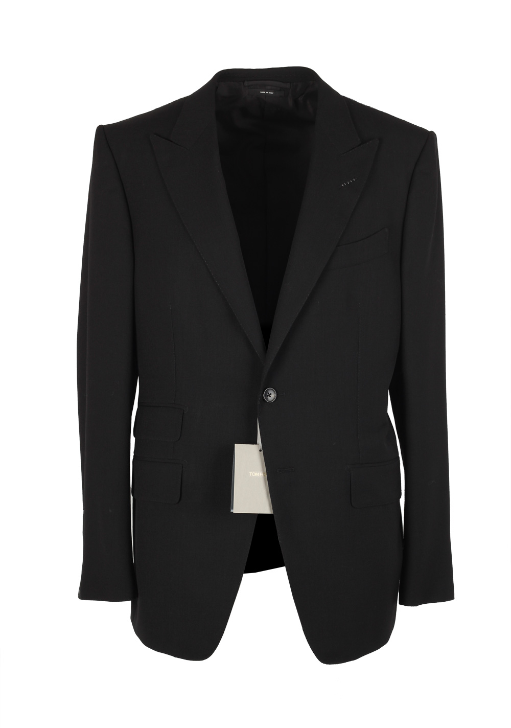 TOM FORD O’Connor Black Suit Size 50 / 40R U.S. In Wool Fit Y | Costume Limité