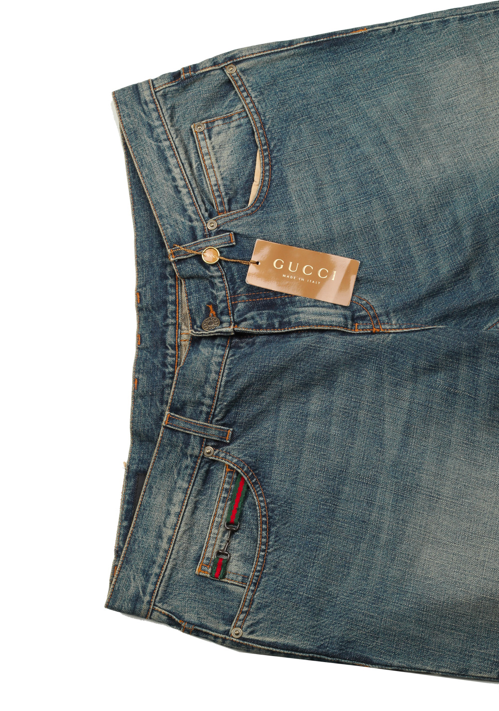 Gucci Blue New Bootcut Jeans Size 56 / 40 U.S. | Costume Limité