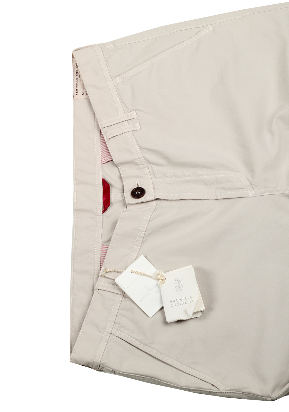 Brunello Cucinelli Beige Trousers Size 56 / 40 U.S. | Costume Limité