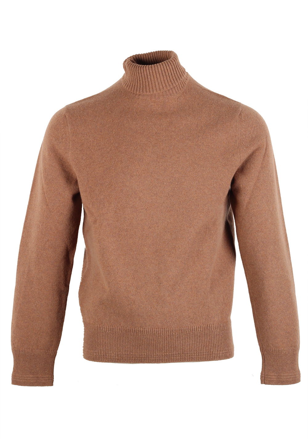 TOM FORD Brown Turtleneck Sweater Size 48 / 38R U.S. In Wool | Costume Limité