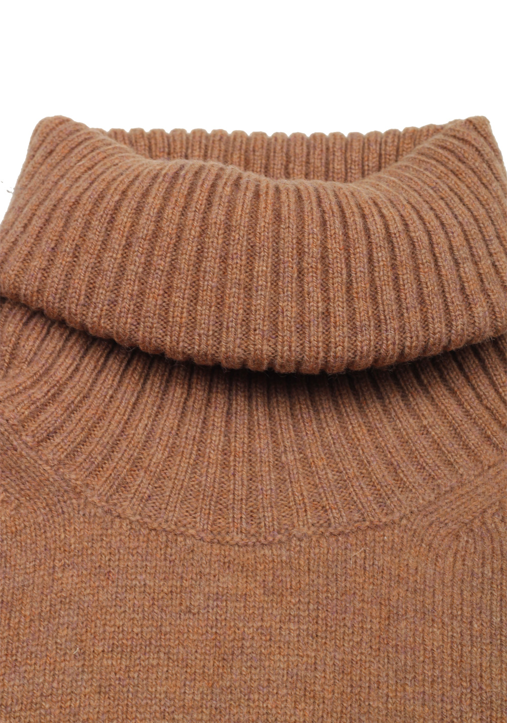 TOM FORD Brown Turtleneck Sweater Size 48 / 38R U.S. In Wool | Costume Limité
