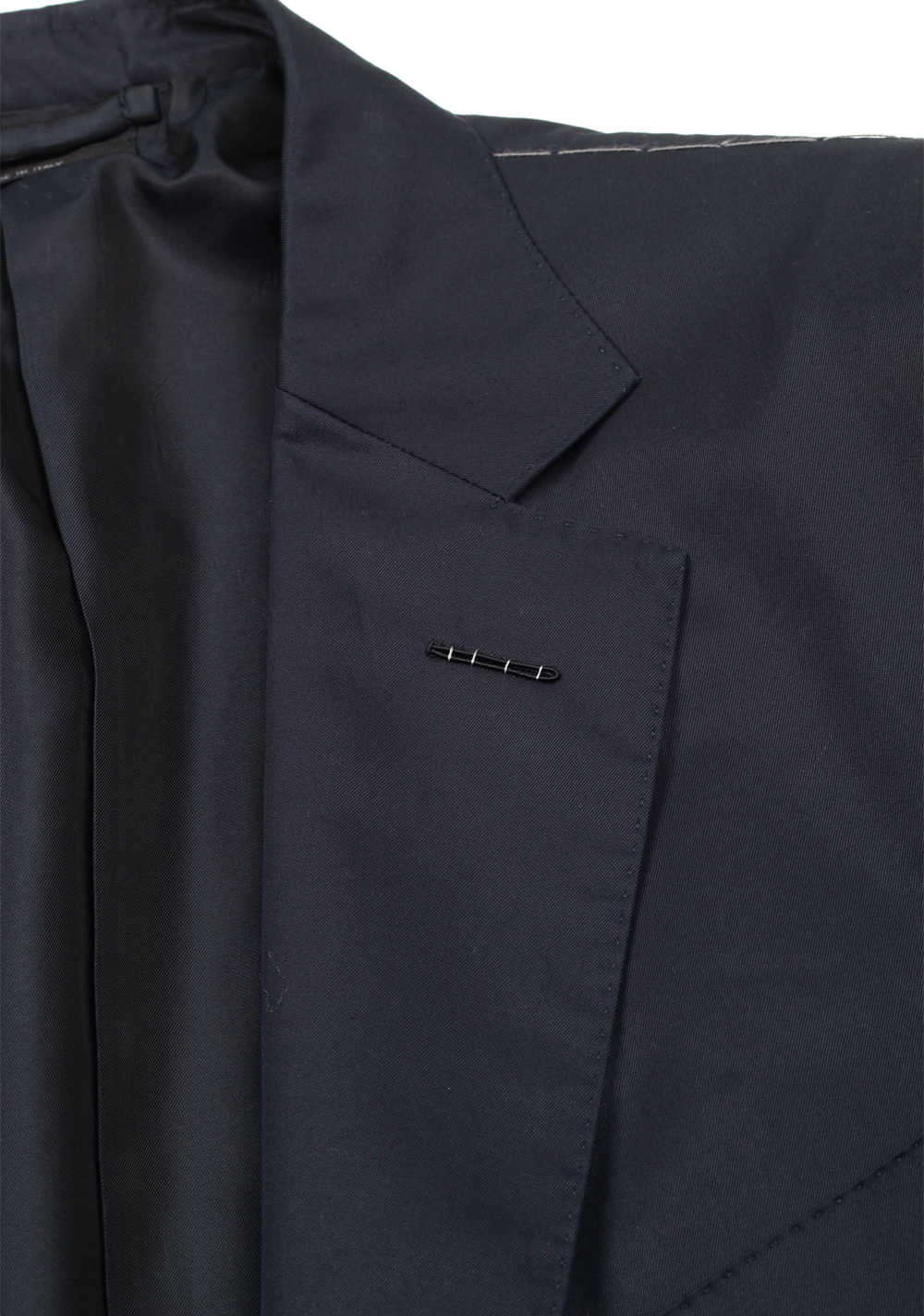 TOM FORD O’Connor Blue Suit Size 56 / 46R U.S. Cotton Fit Y | Costume Limité