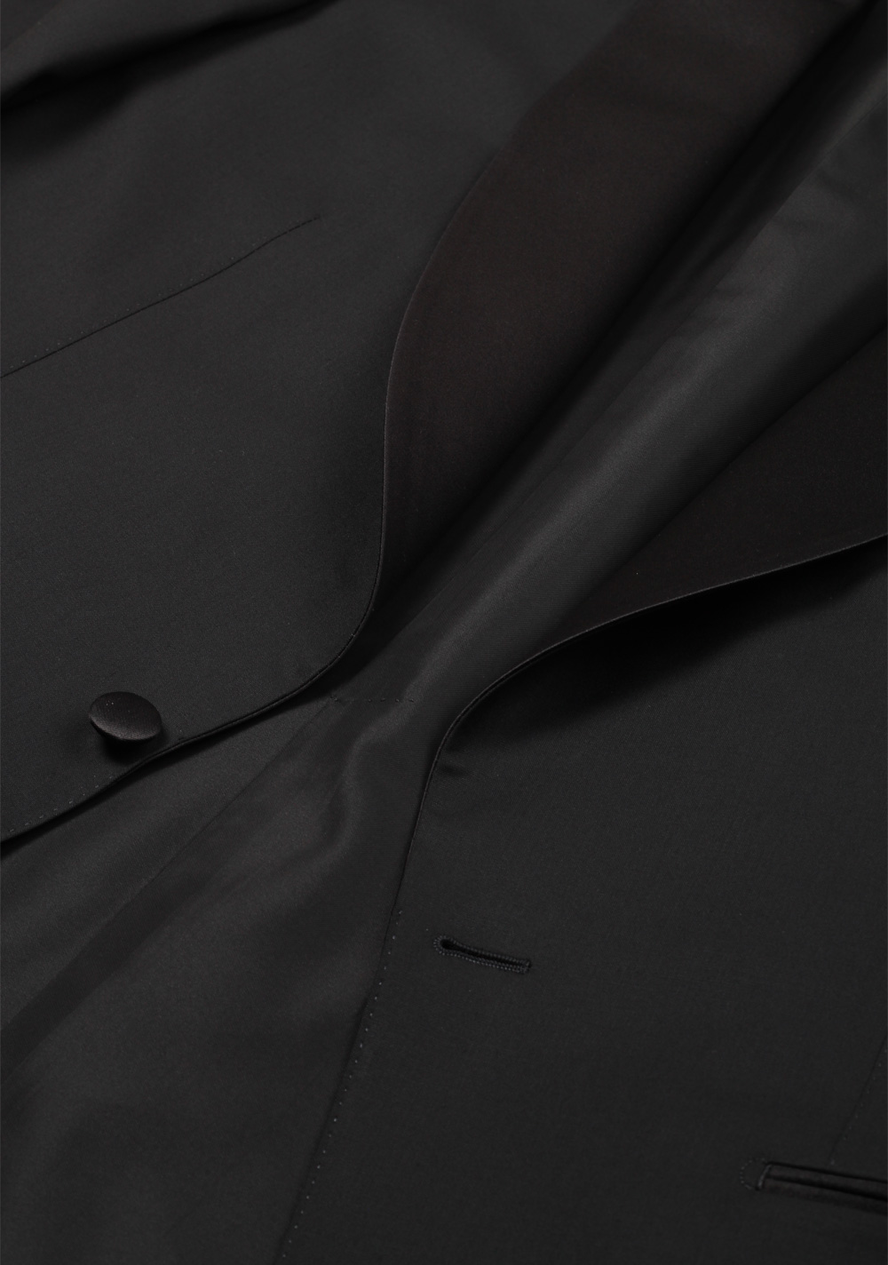 TOM FORD Windsor Shawl Collar Black Tuxedo Suit Smoking Size 48 / 38R U ...