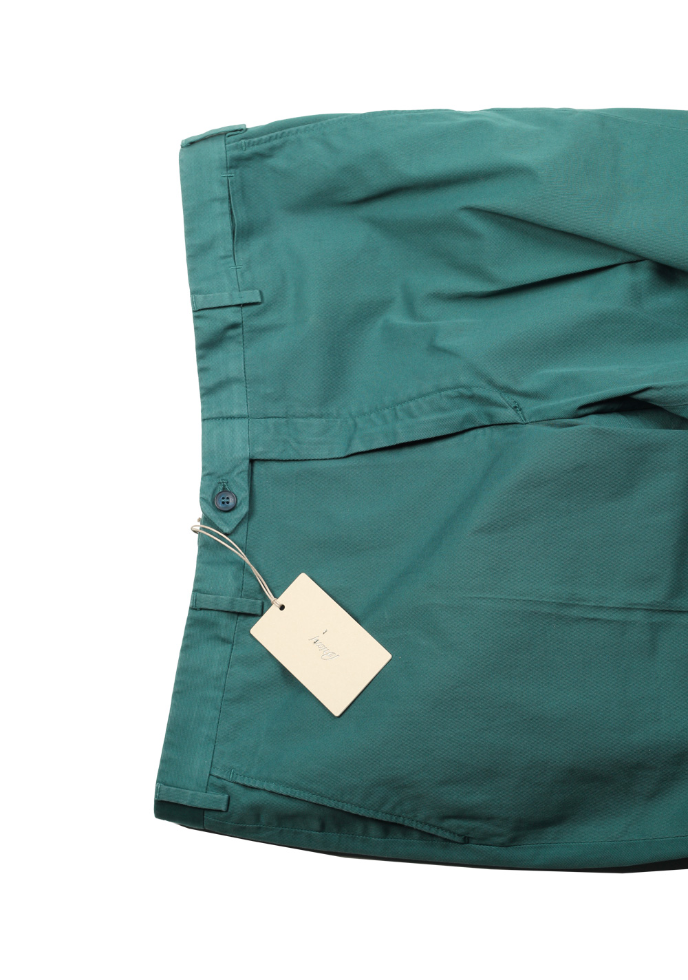 Brioni Green Tigullio Trousers Size 56 / 40 U.S. | Costume Limité