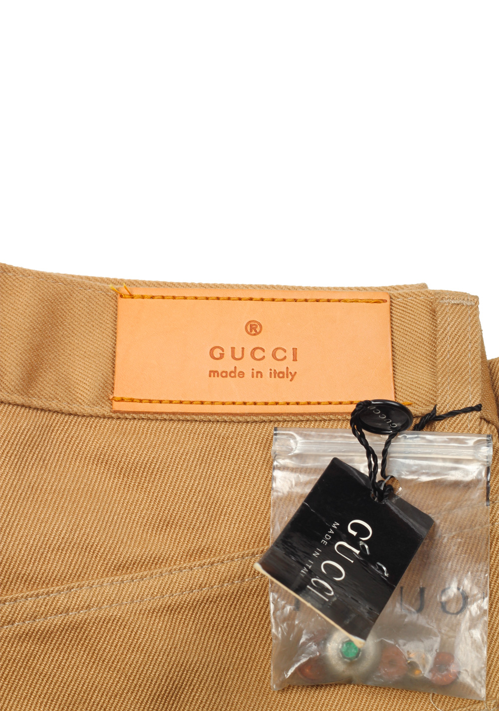 Gucci Beige Trousers Size 44 / 28 U.S. In Cotton | Costume Limité