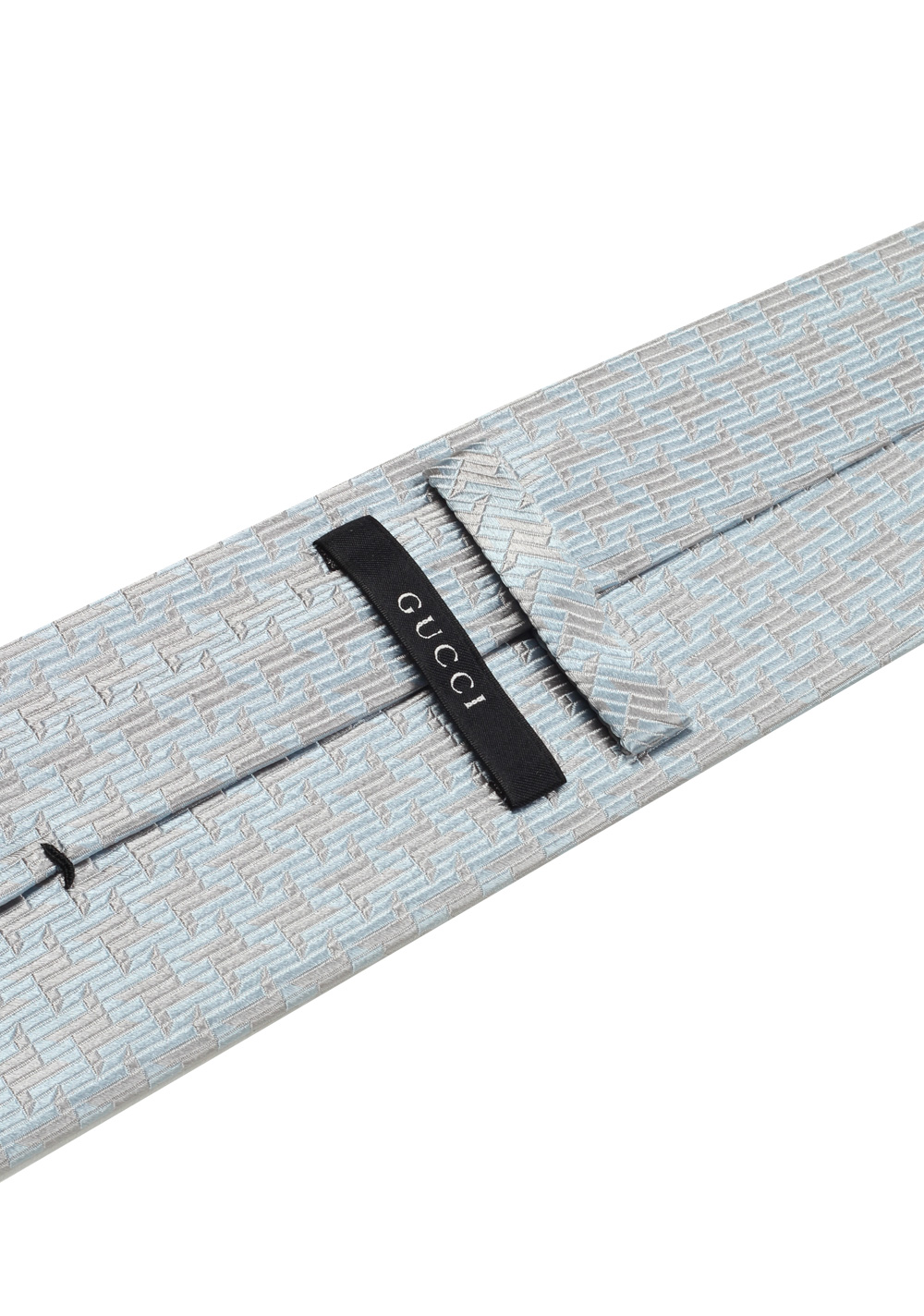 Gucci Blue Patterned Tie | Costume Limité