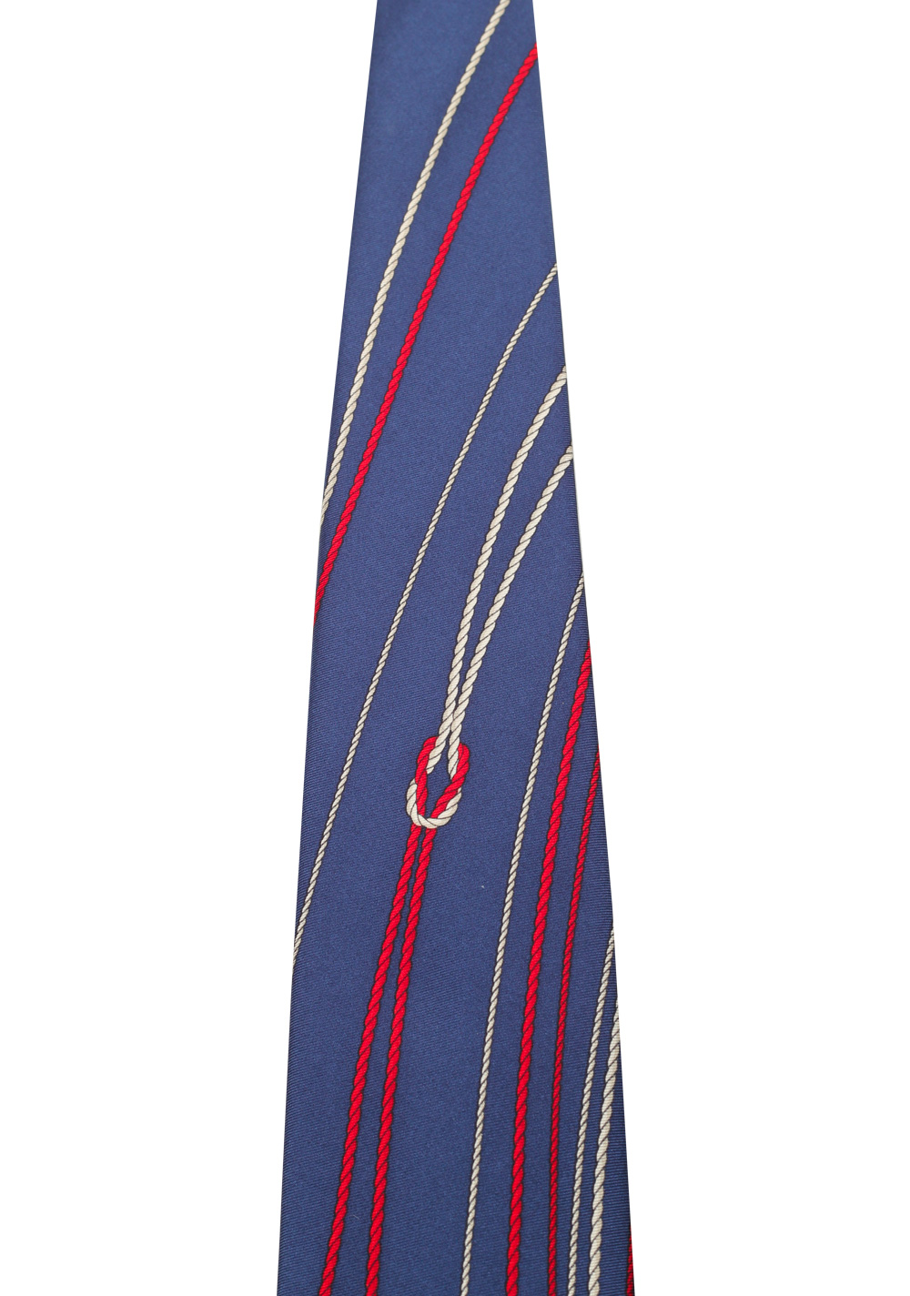 Gucci Blue Patterned Rope Tie | Costume Limité