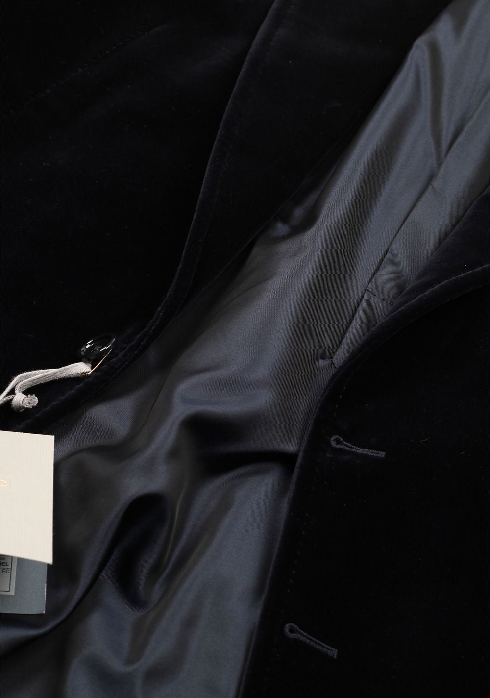 TOM FORD Shelton Velvet Black Sport Coat Size 52 / 42R U.S. Cotton | Costume Limité
