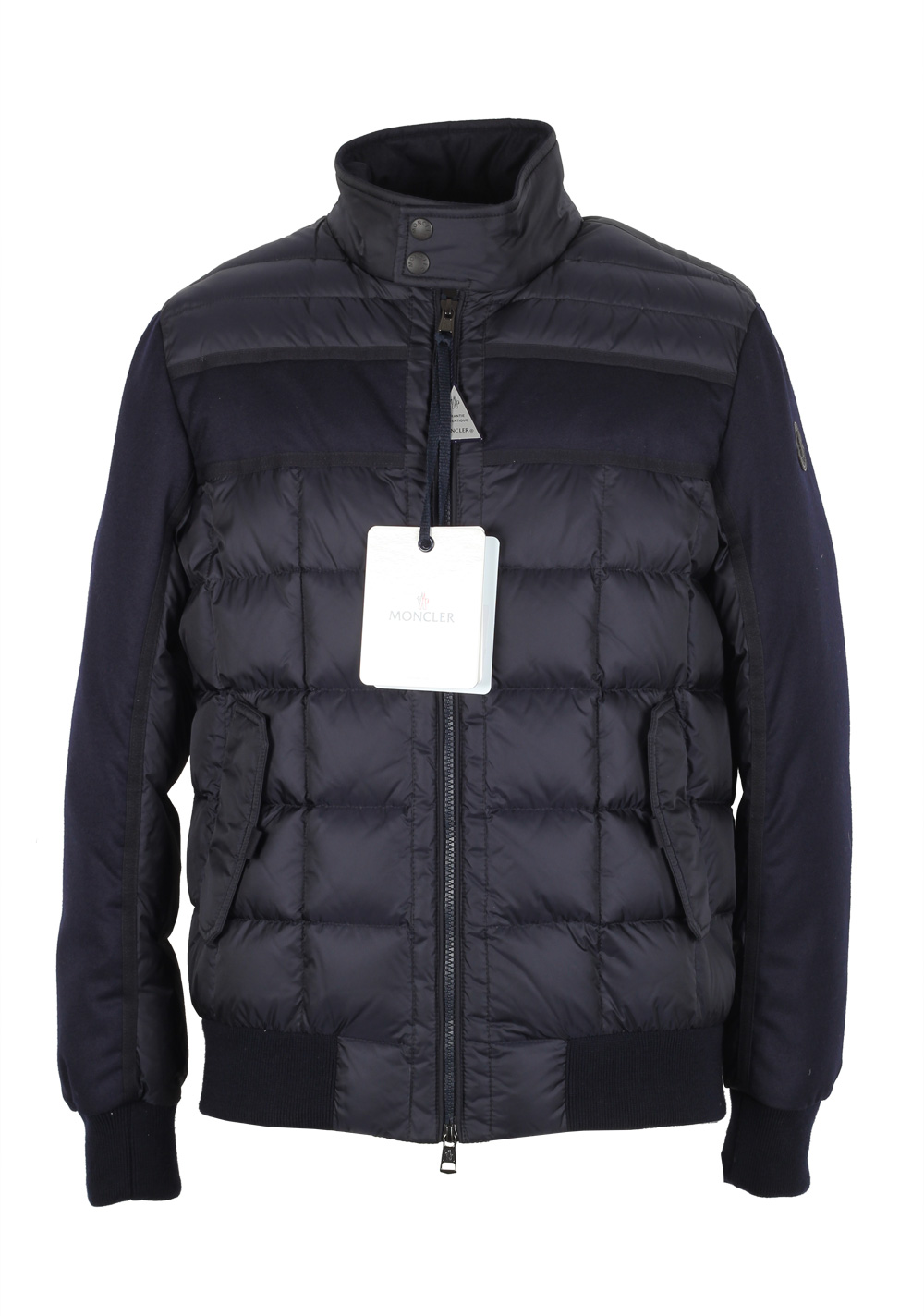 Moncler Blue Aramis Quilted Down Jacket Coat Size 3 / M / 50 / 40 U.S ...