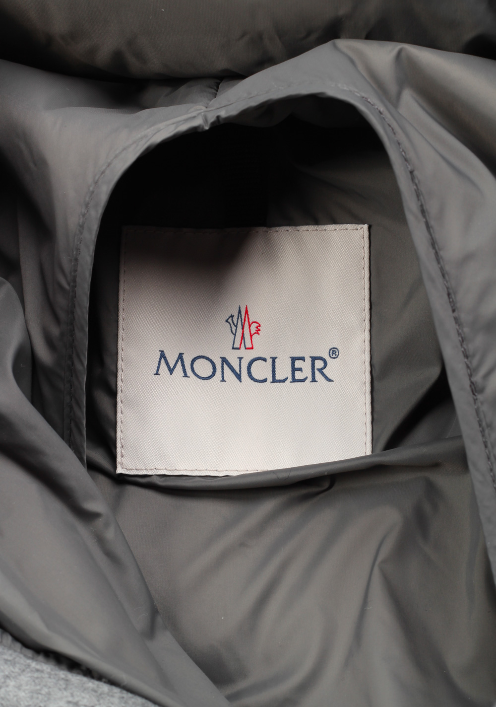 Moncler Gray Rethel Quilted Down Jacket Coat Size 5 / XL / 54 / 44 U.S. | Costume Limité
