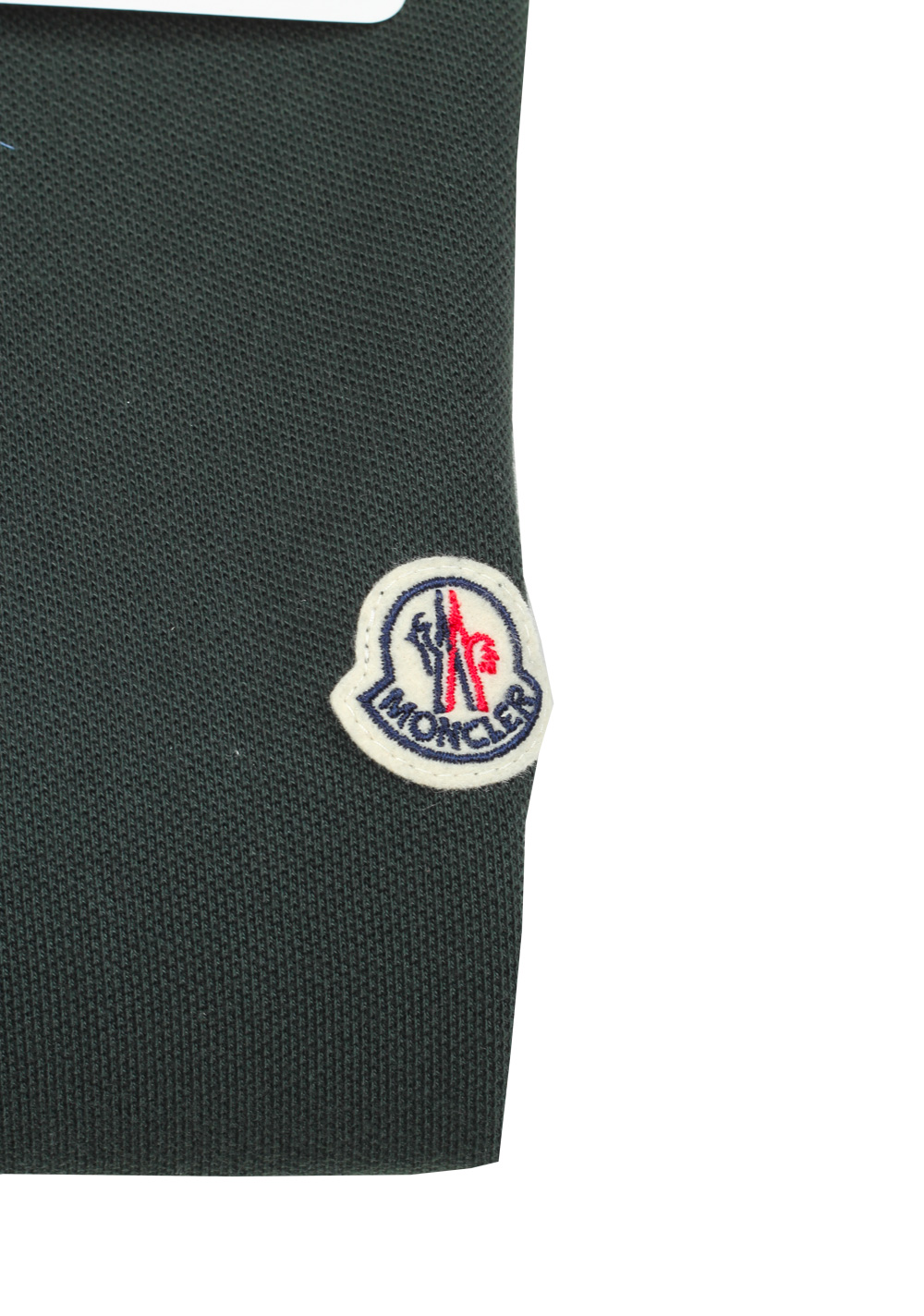 Moncler Green Long Sleeve Polo Shirt Size L / 40R U.S. | Costume Limité