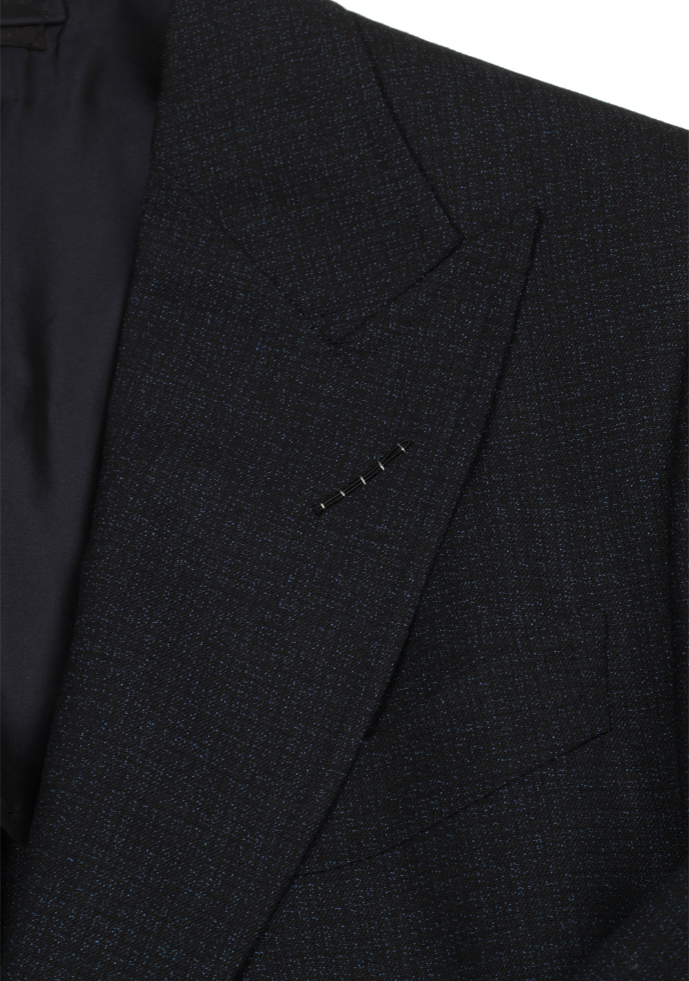TOM FORD Spencer Navy Sport Coat Size 58 / 48R U.S. Wool Silk Fit D | Costume Limité
