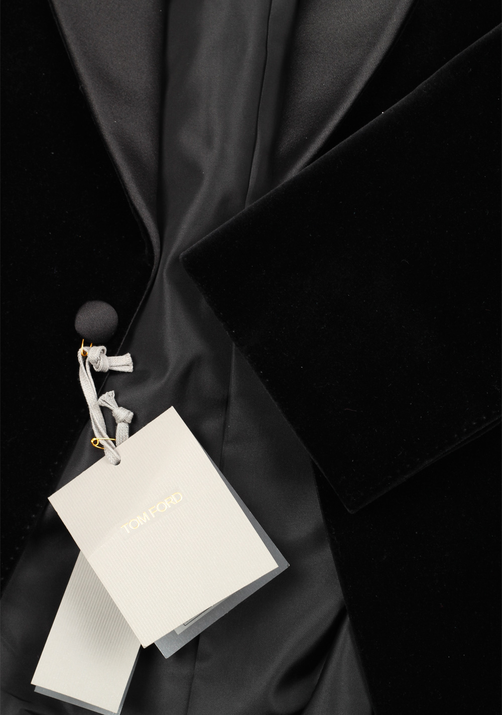 TOM FORD Windsor Shawl Collar Black Sport Coat Tuxedo Dinner Jacket Size 52 / 42R U.S. Fit A | Costume Limité