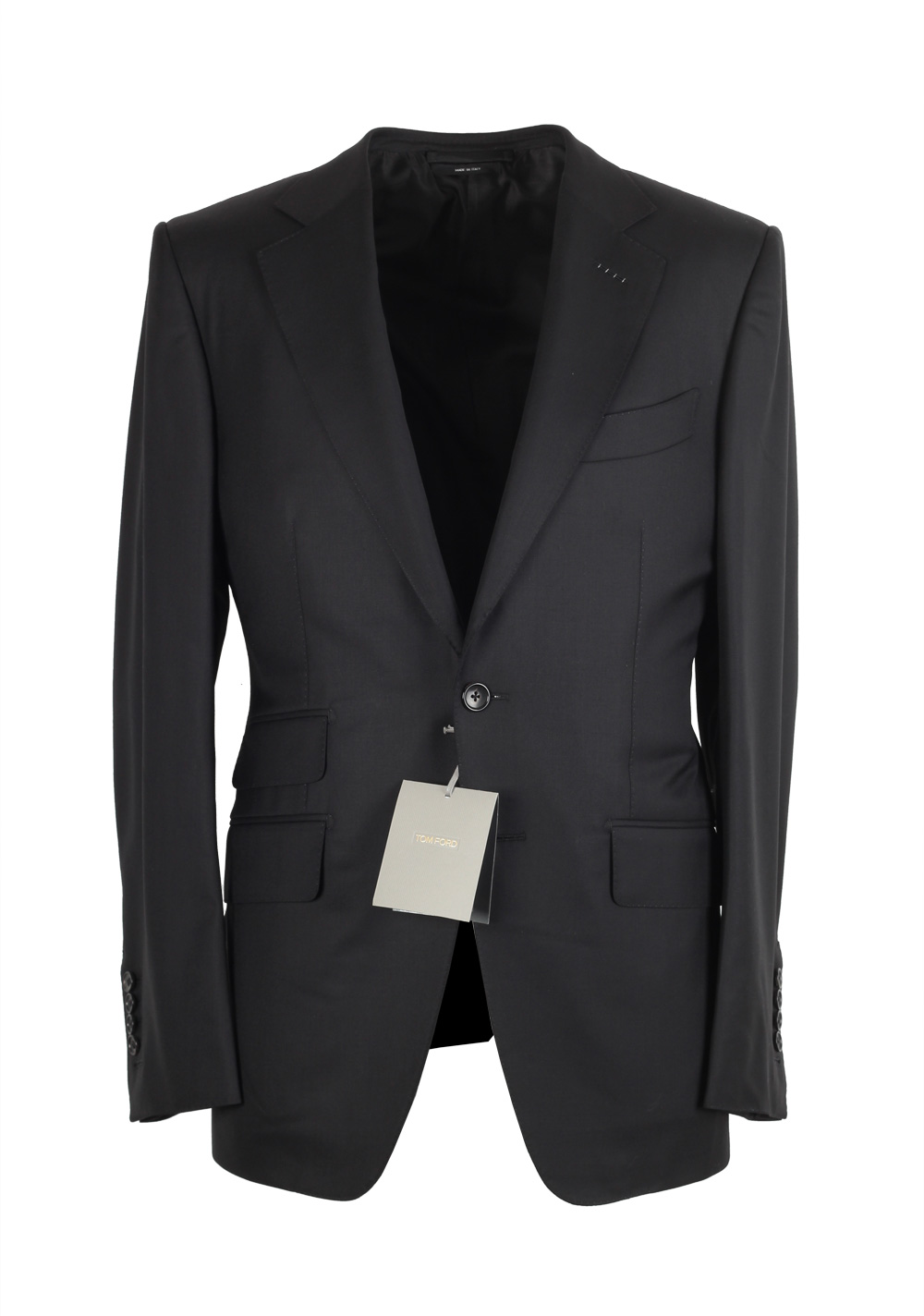 TOM FORD O’Connor Black Suit Size 44C / 34S U.S. Wool Fit Y | Costume Limité
