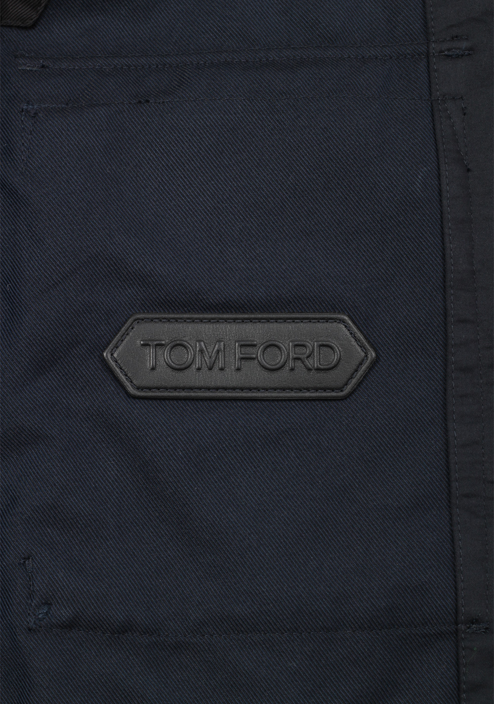 TOM FORD Blue Military Field James Bond Jacket Coat Size 56 / 46R U.S. Outerwear | Costume Limité