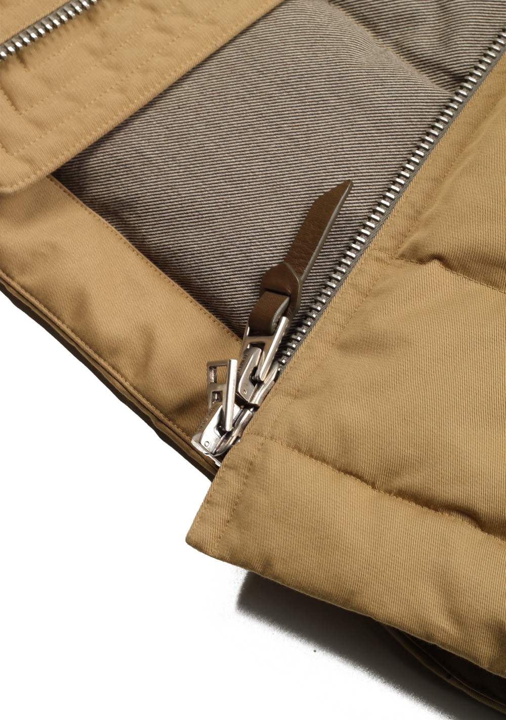 TOM FORD Beige Quilted Shell Down Gilet Vest Size 48 / 38R U.S. Outerwear – image 3