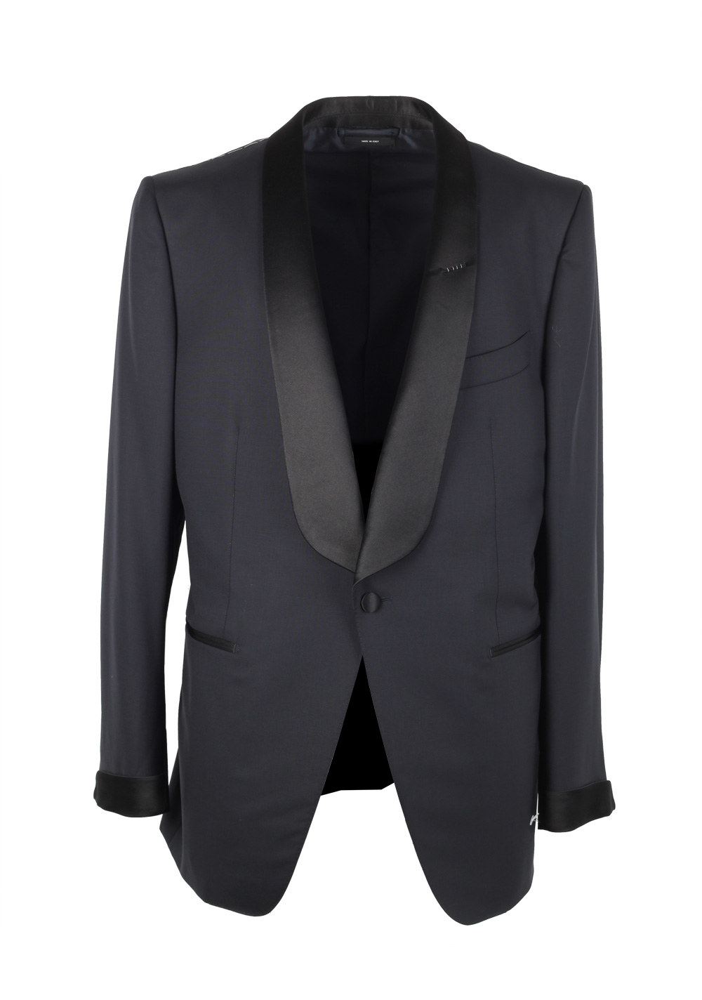 TOM FORD O’Connor Shawl Collar Midnight Blue Sport Coat Tuxedo Dinner ...