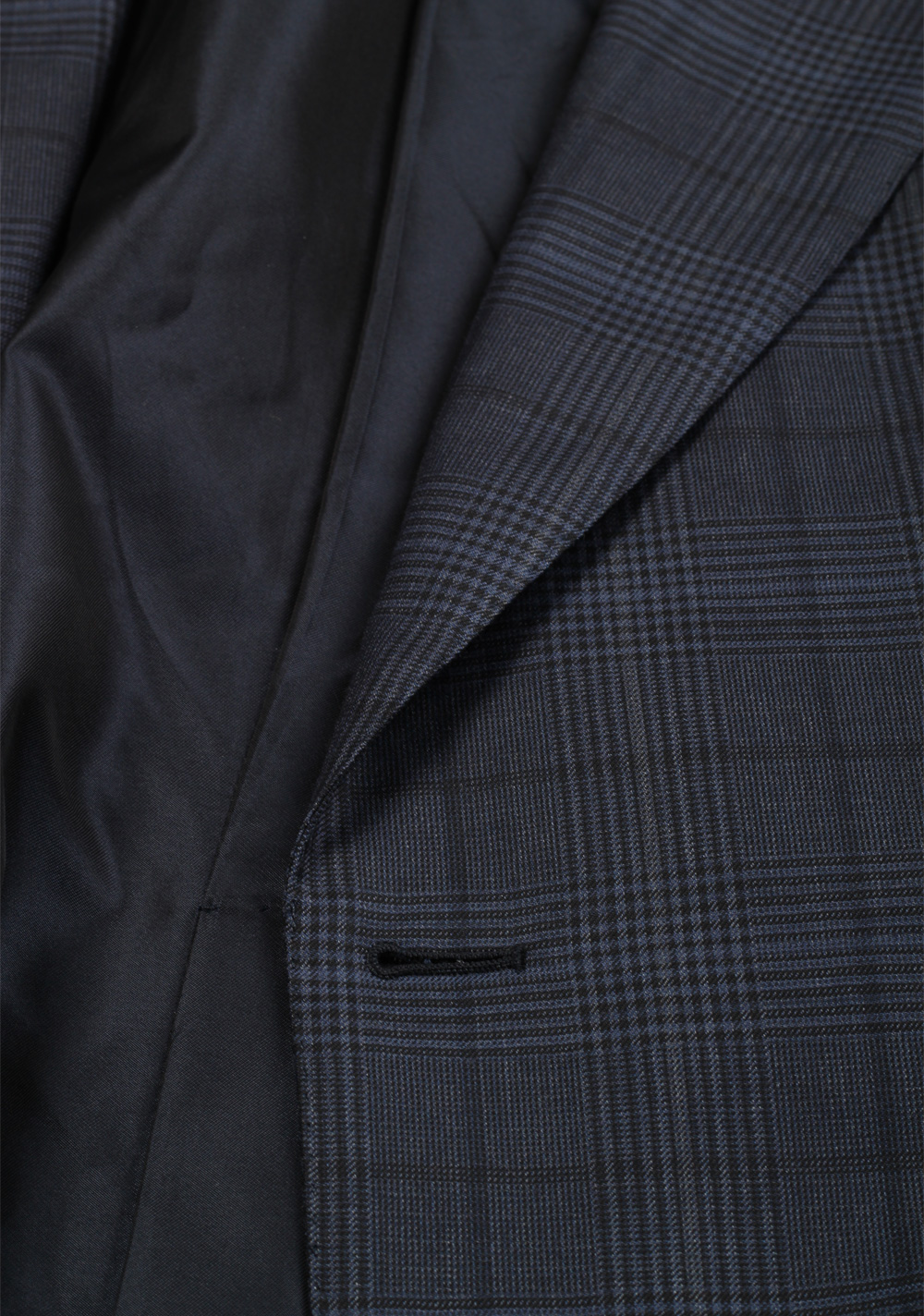 TOM FORD Blue Checked Sport Coat Size 54 / 44R U.S. In Wool | Costume Limité
