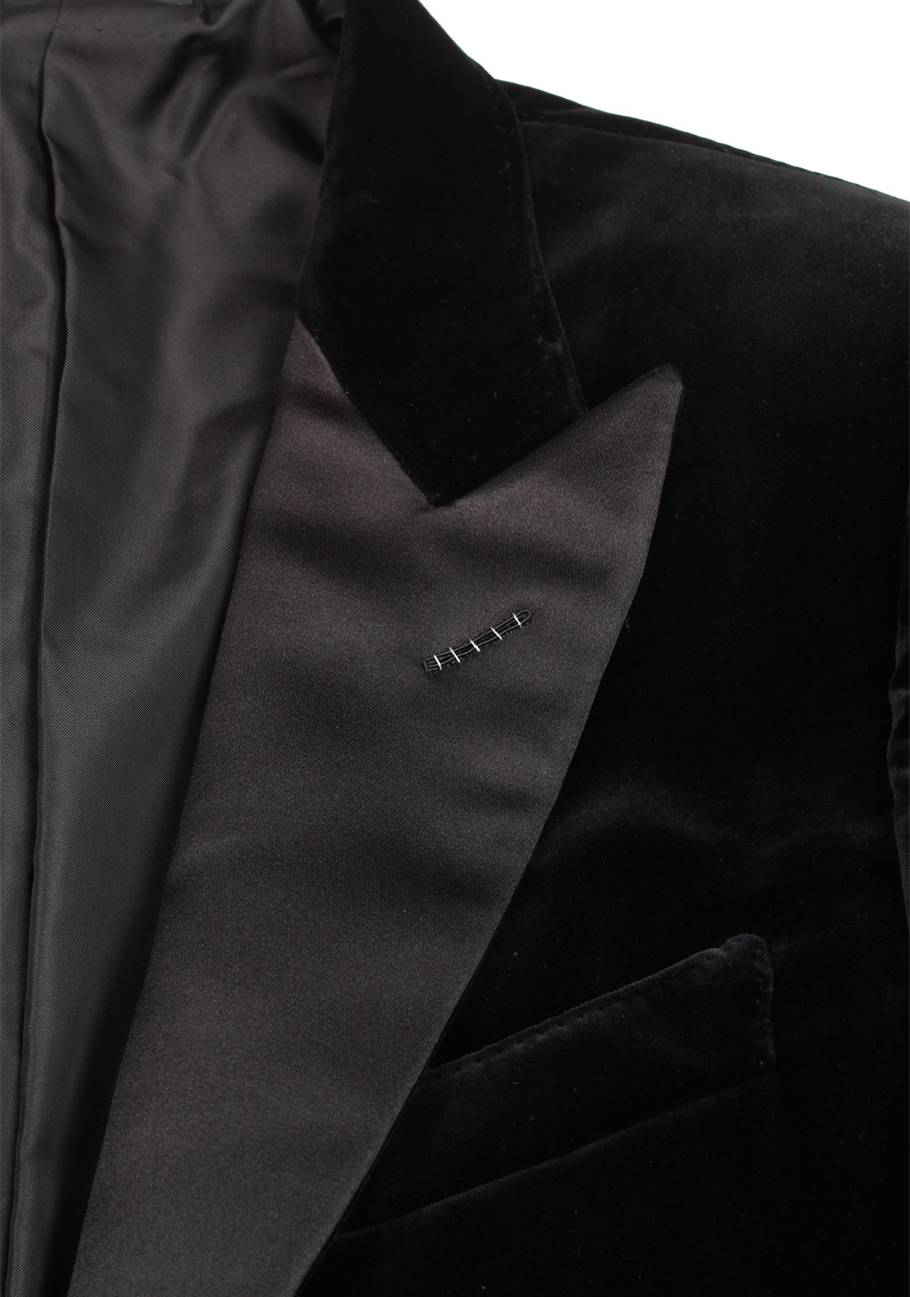 TOM FORD O’Connor Black Sport Coat Tuxedo Dinner Jacket Size 52C / 42S U.S. Fit Y | Costume Limité