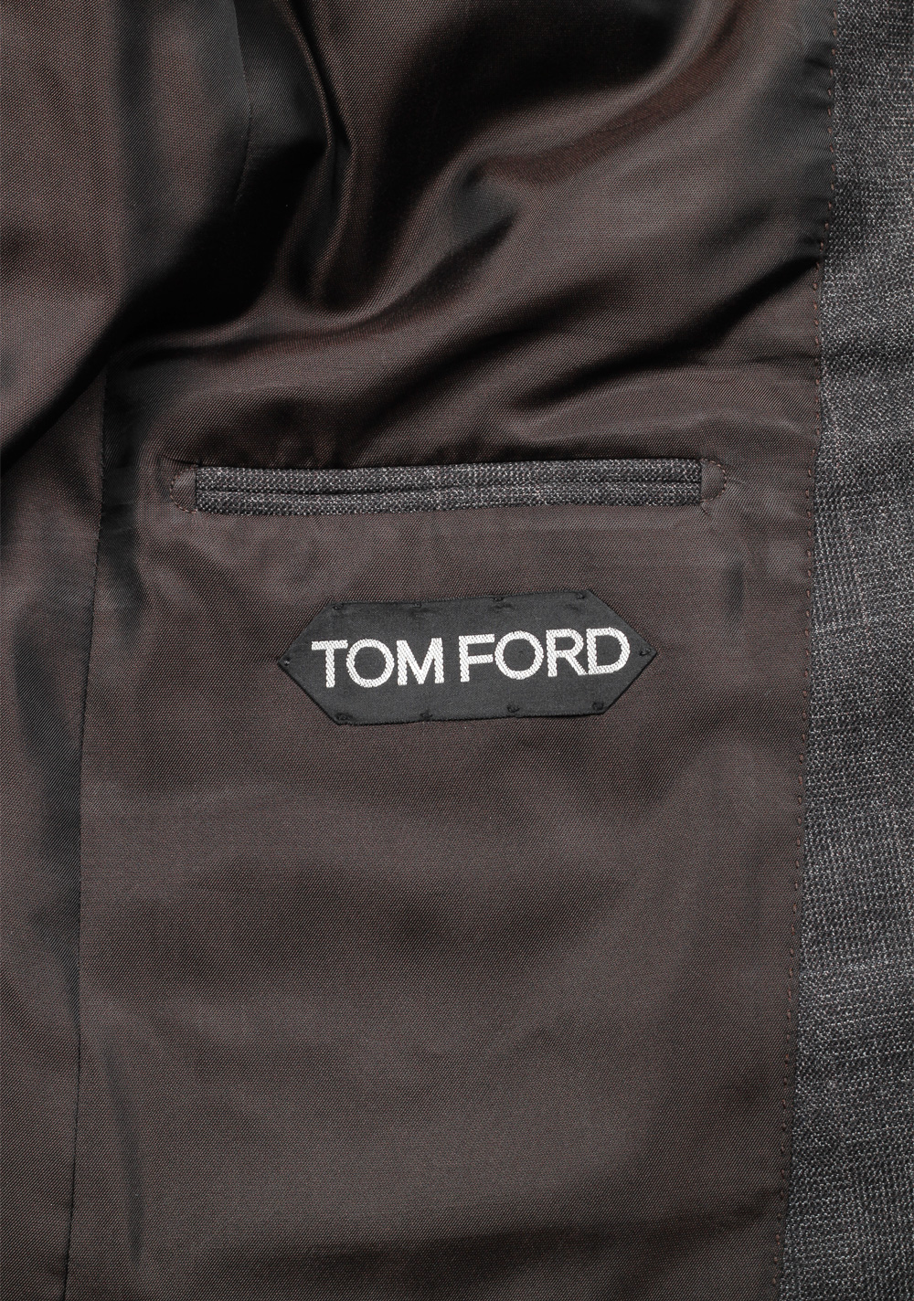 TOM FORD O’Connor Checked Gray Suit Size 50 / 40R U.S. In Wool | Costume Limité