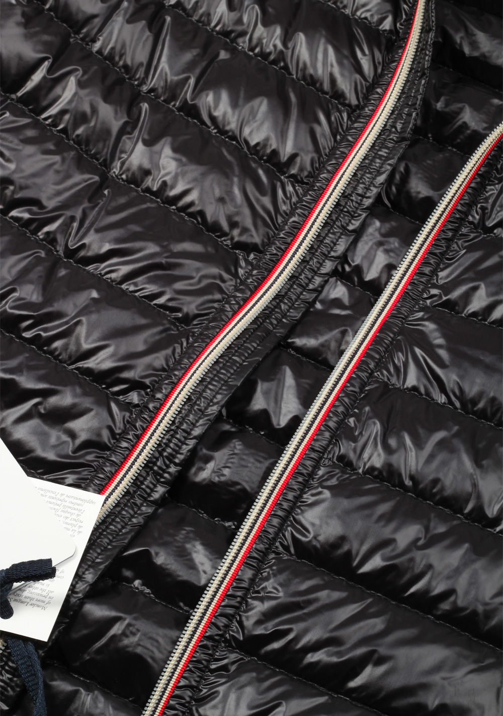Moncler Black Gien Hooded Shell Gilet Vest Size 2 / M / 48 / 38R U.S. | Costume Limité