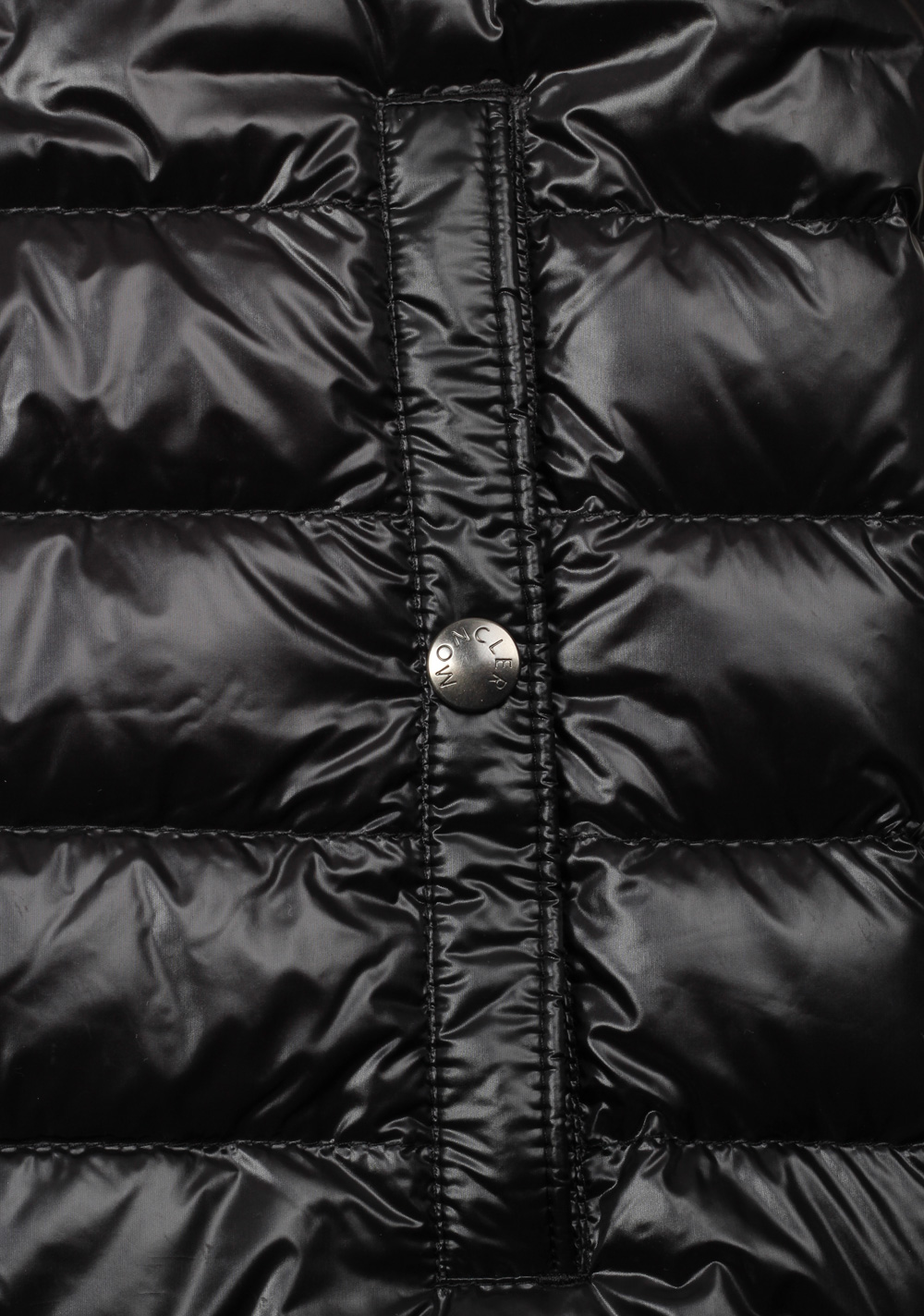 Moncler Black Gien Hooded Shell Gilet Vest Size 2 / M / 48 / 38R U.S. | Costume Limité