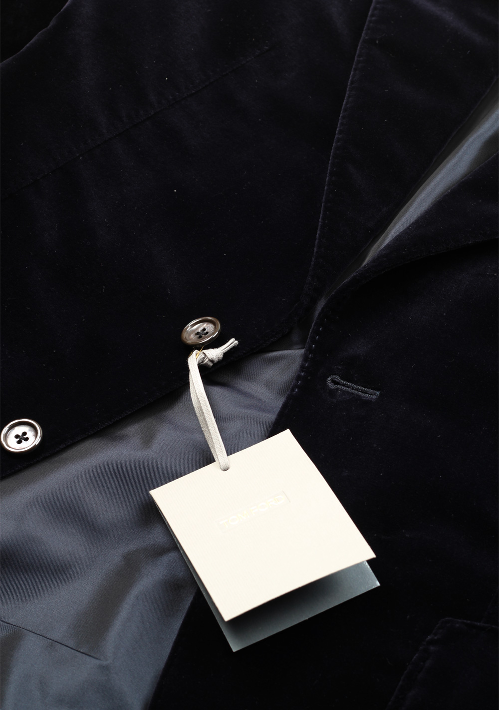 TOM FORD Shelton Black Velvet Sport Coat Tuxedo Dinner Jacket Size 48 / 38R U.S. | Costume Limité