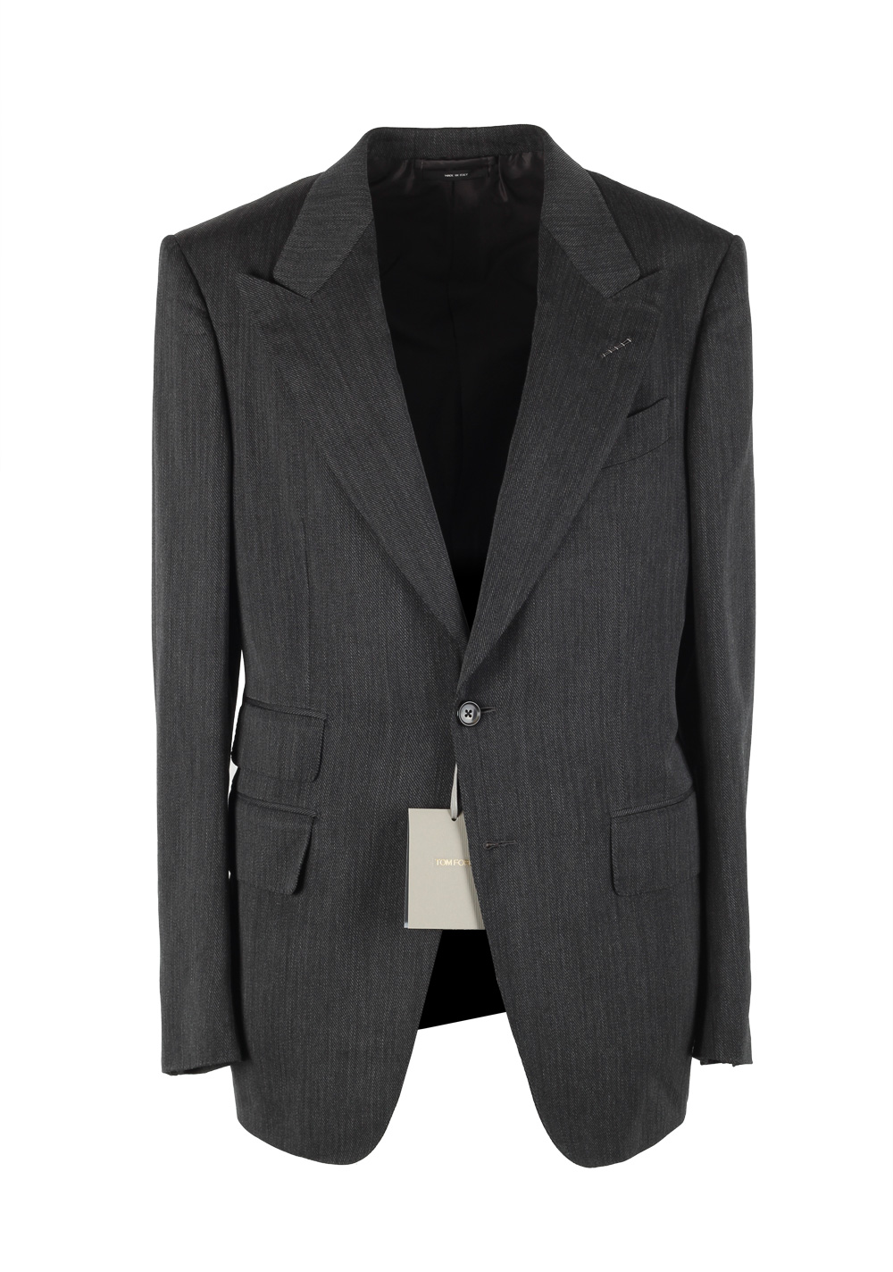 TOM FORD Shelton Gray Sport Coat Size 48 / 38R U.S. In Wool | Costume Limité