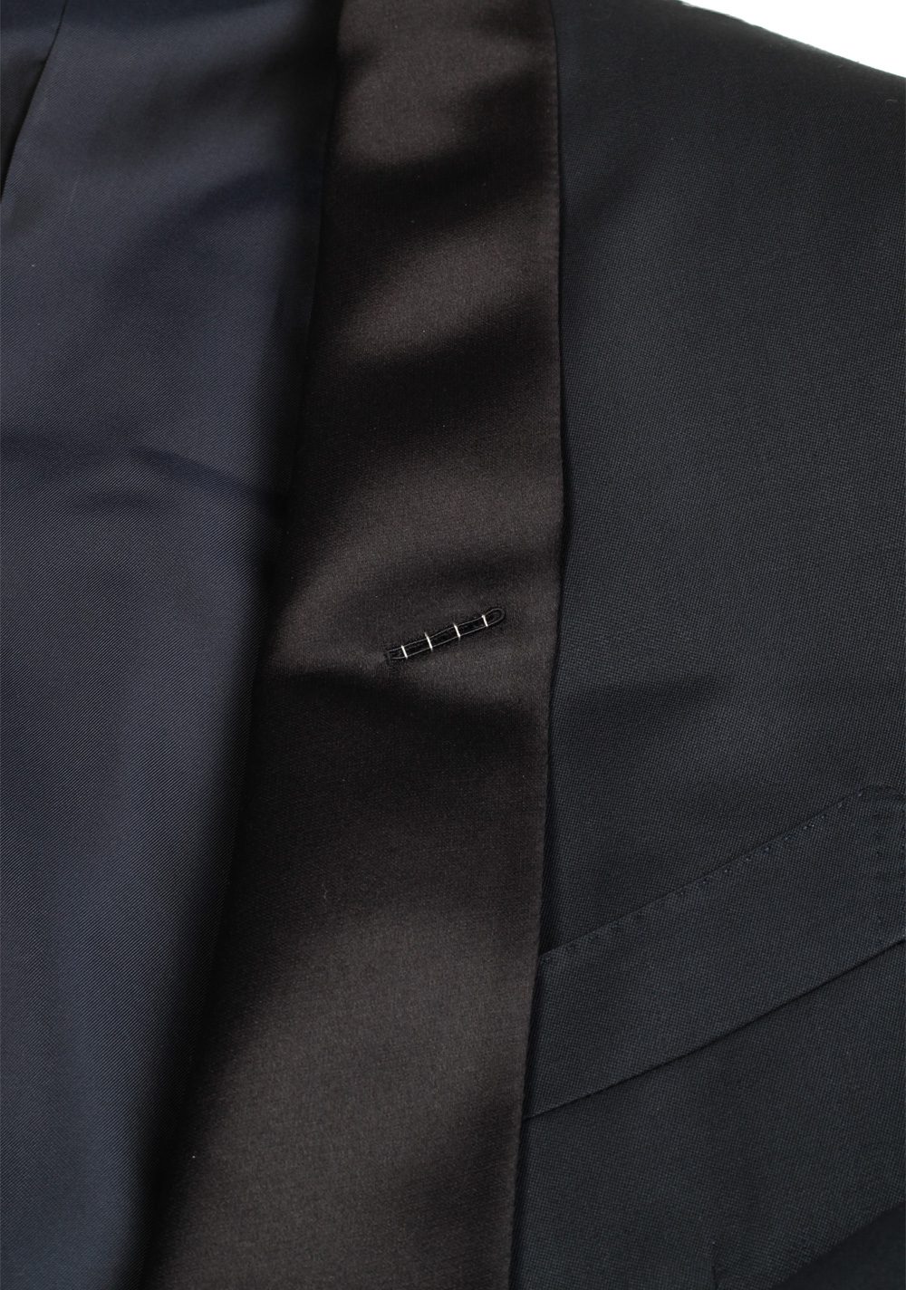 TOM FORD O’Connor Midnight Blue Tuxedo Suit Size 48 / 38R U.S. Shawl Collar Fit Y | Costume Limité
