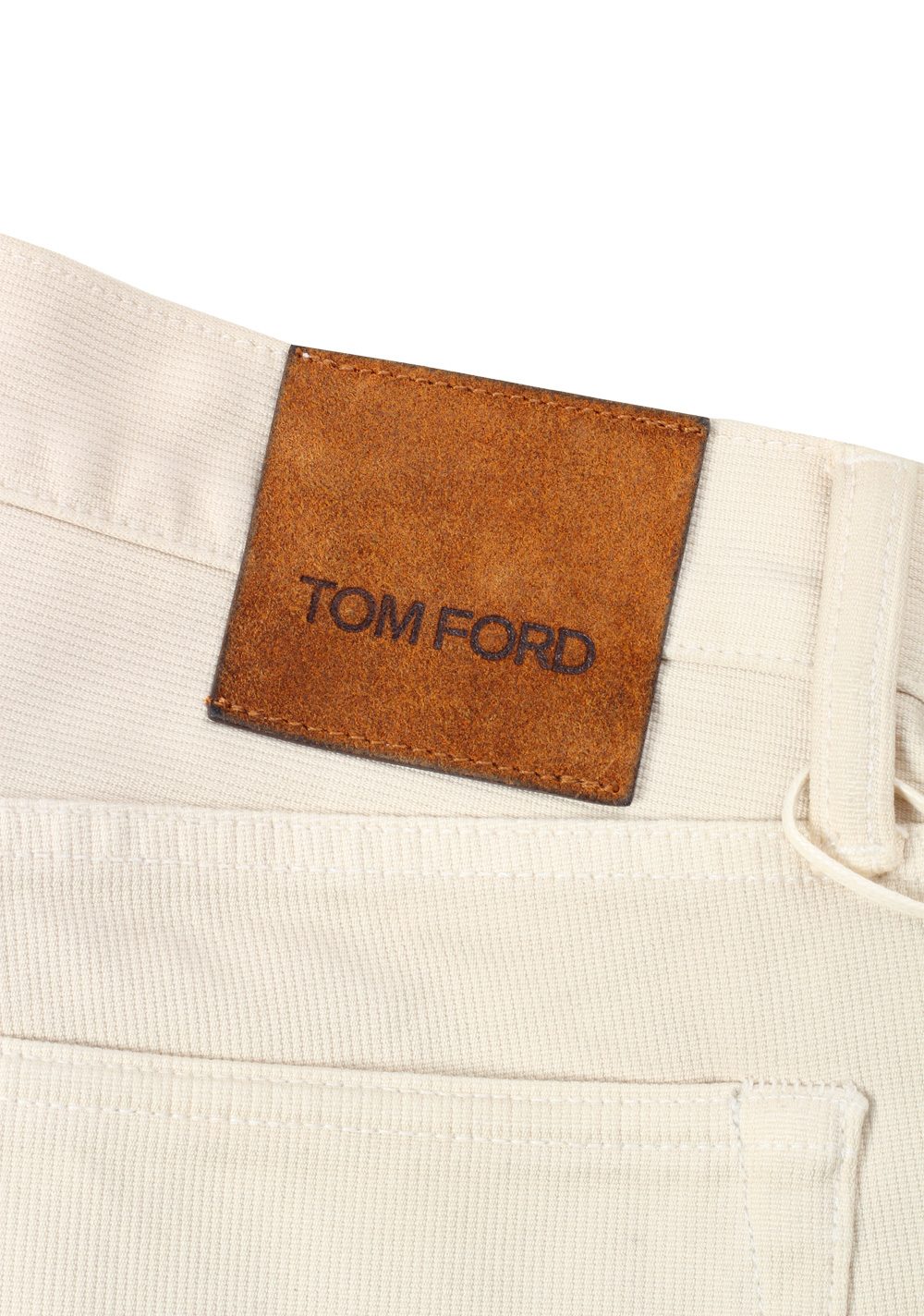 TOM FORD Slim Beige Jeans TFD001 Size 54 / 38 U.S. | Costume Limité