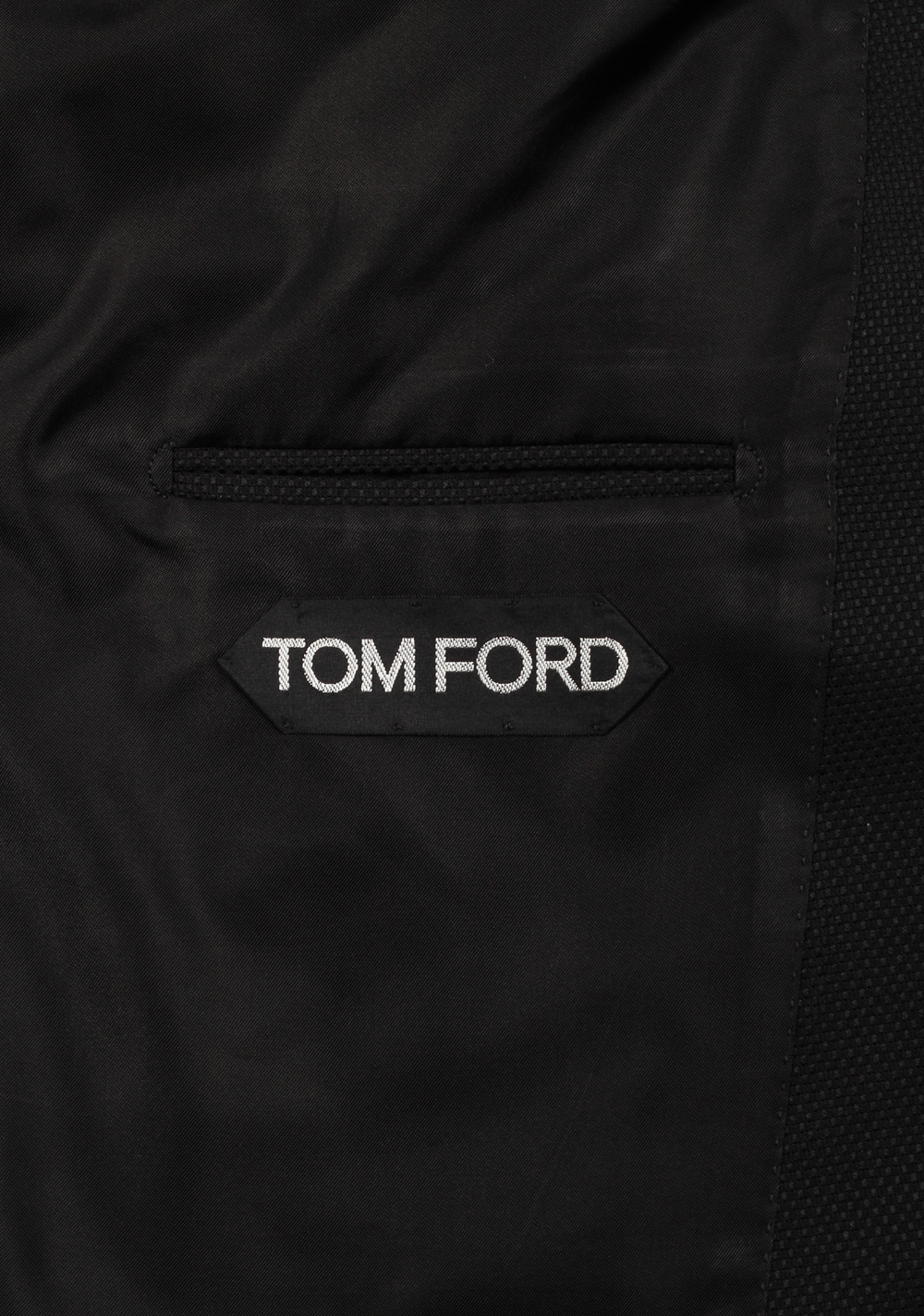 TOM FORD Shelton Black Sport Coat Size 56 / 46R U.S. In Wool Mohair | Costume Limité