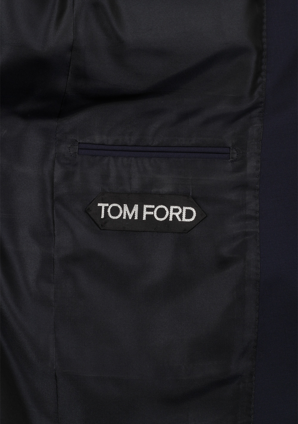 TOM FORD Windsor Solid Blue Suit Size 46 / 36R U.S. Wool Fit A | Costume Limité