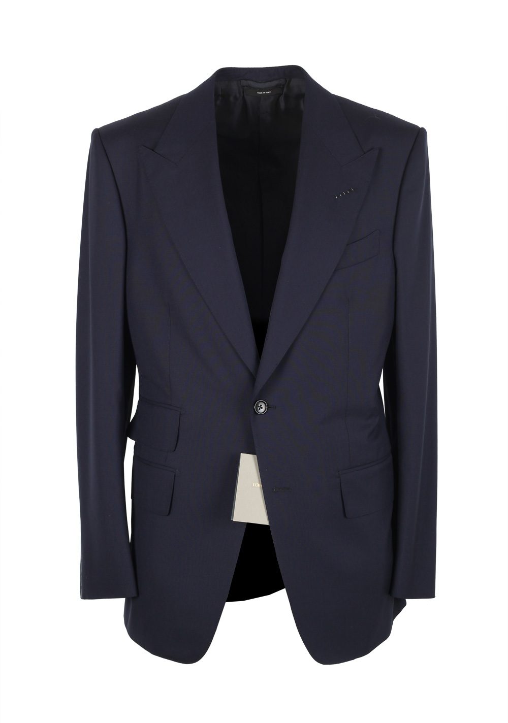 TOM FORD Windsor Solid Blue Suit Size 50 / 40R U.S. Wool Fit A | Costume Limité