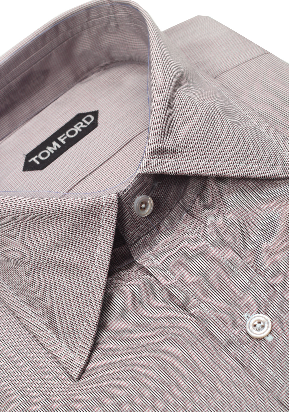 TOM FORD Gray Dress Shirt Size 40 / 15,75 U.S. | Costume Limité