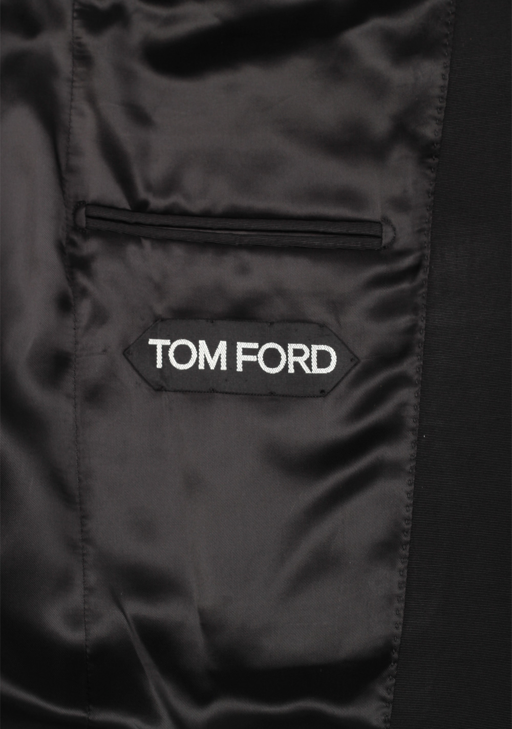 TOM FORD Basic Double Black Suit | Costume Limité