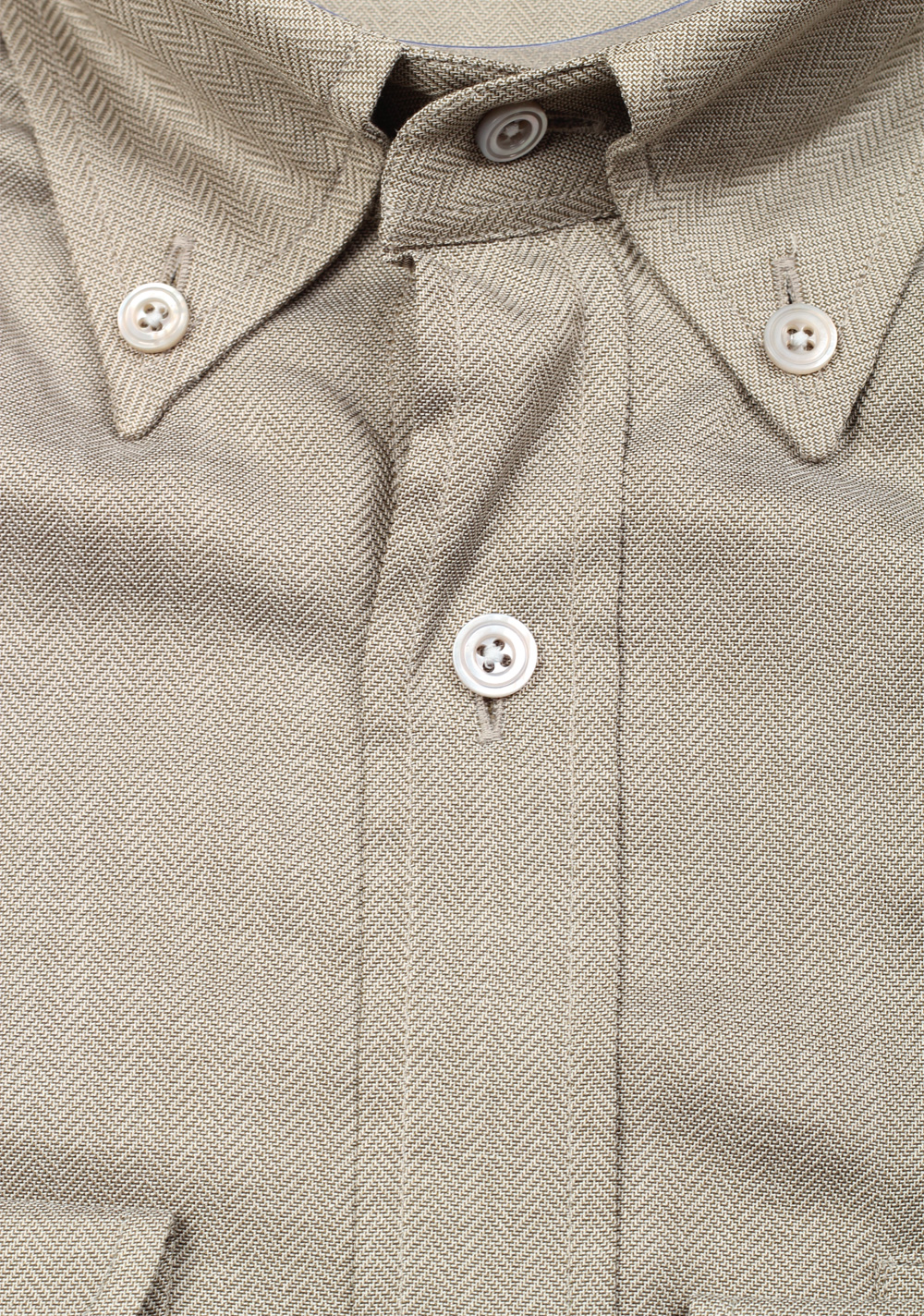TOM FORD Solid Beige Shirt Size 40 / 15,75 U.S. | Costume Limité