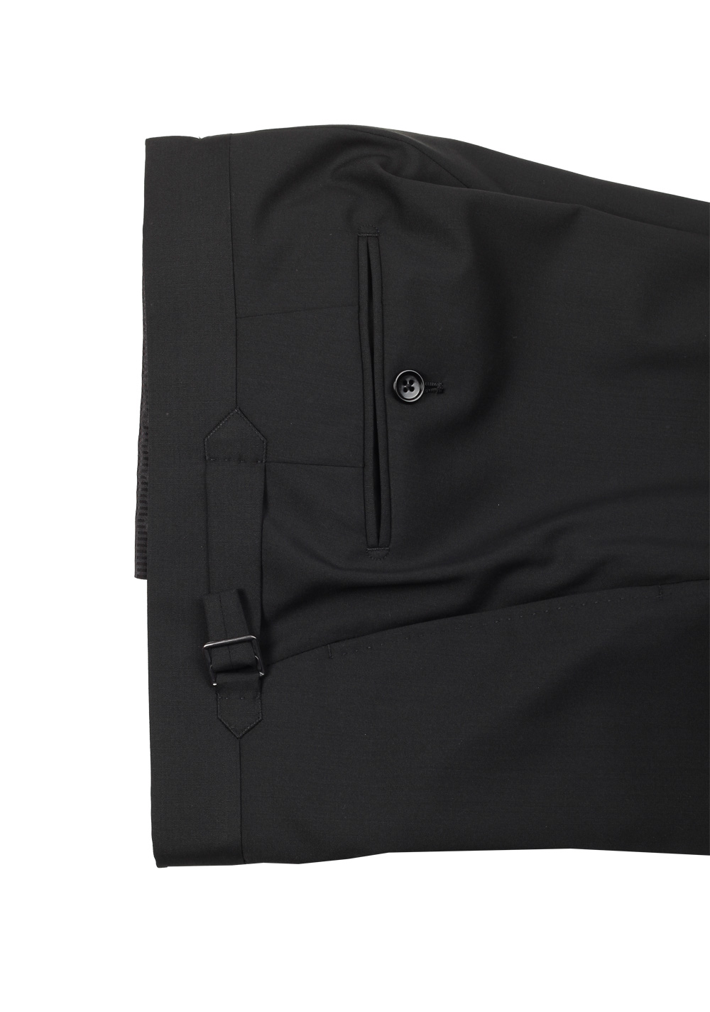 TOM FORD Windsor Black 3 Piece Suit Size 46 / 36R U.S. Wool Fit A | Costume Limité